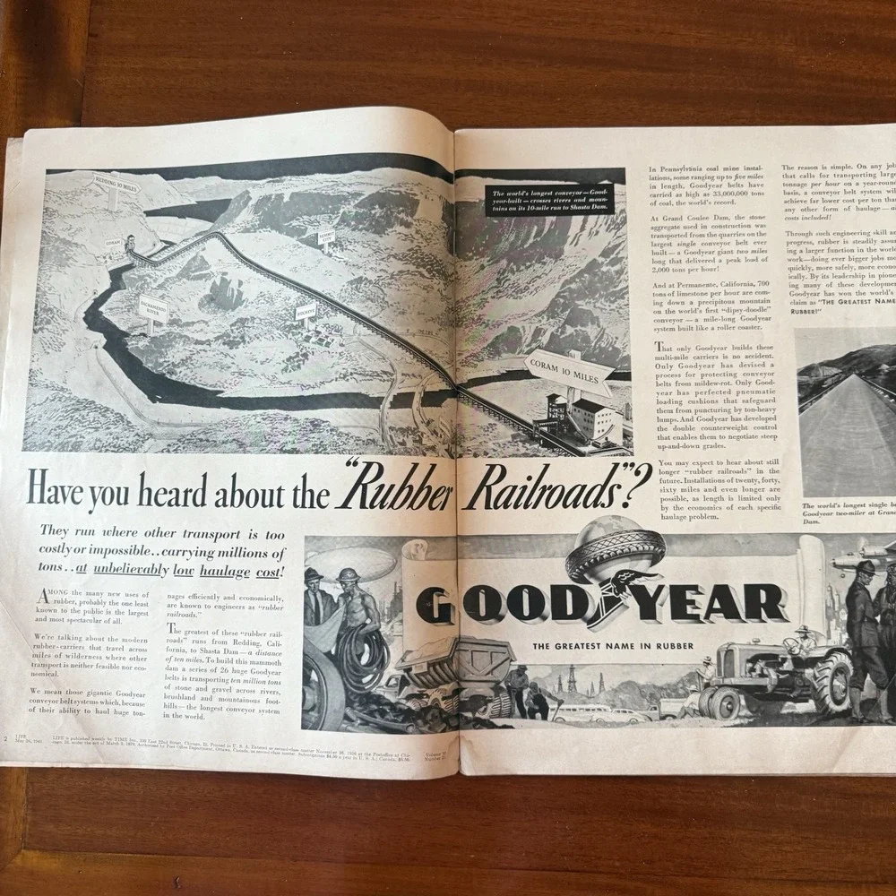 LIFE Magazine May 26 1941 WWII Battle of Britain Balkans Hitler‎ Army Nurse